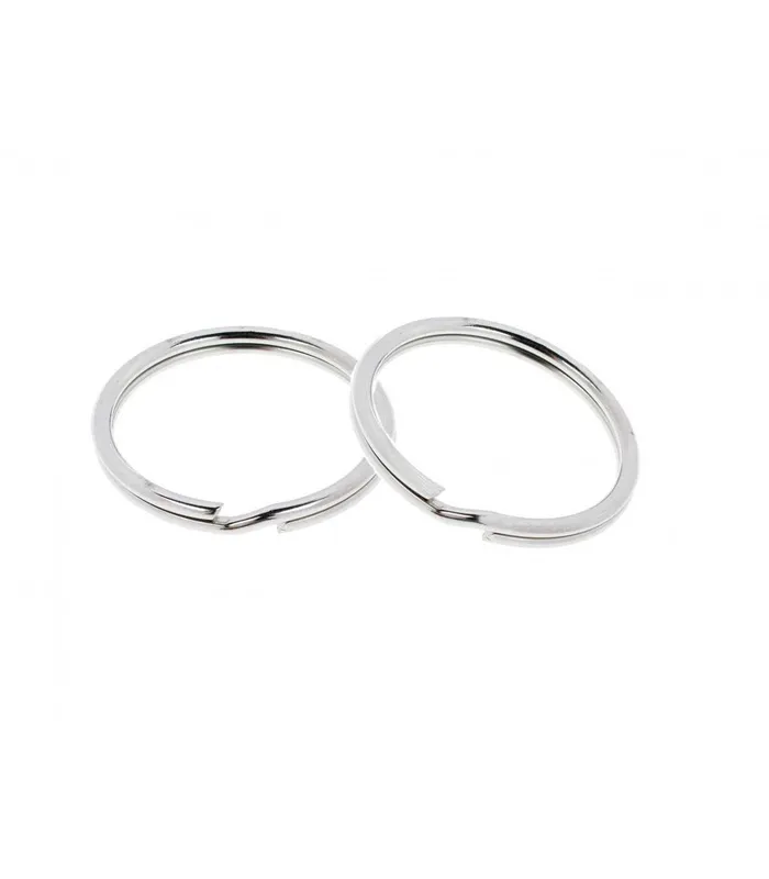 Precio Reducido Anillas de metal para llaveros - 30 mm Ø - 50 unidades