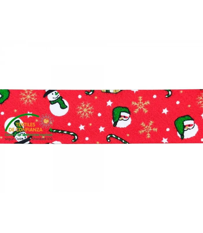 Últimas Unidades Bies Byetsa Navidad 18mm - Color Rojo Papá Noel