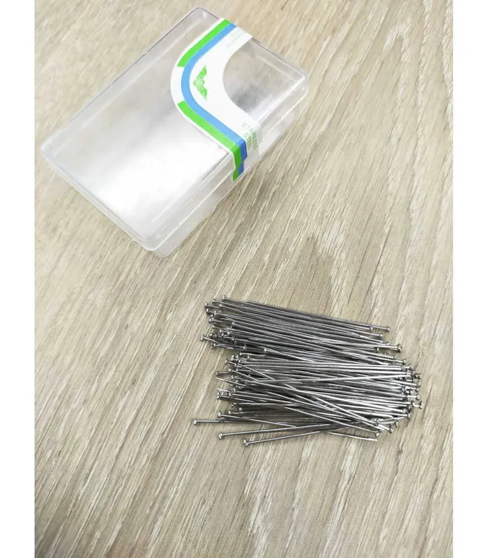 Alfileres de acero - Pack de 20 cajitas - 10 gr x Caja Oferta