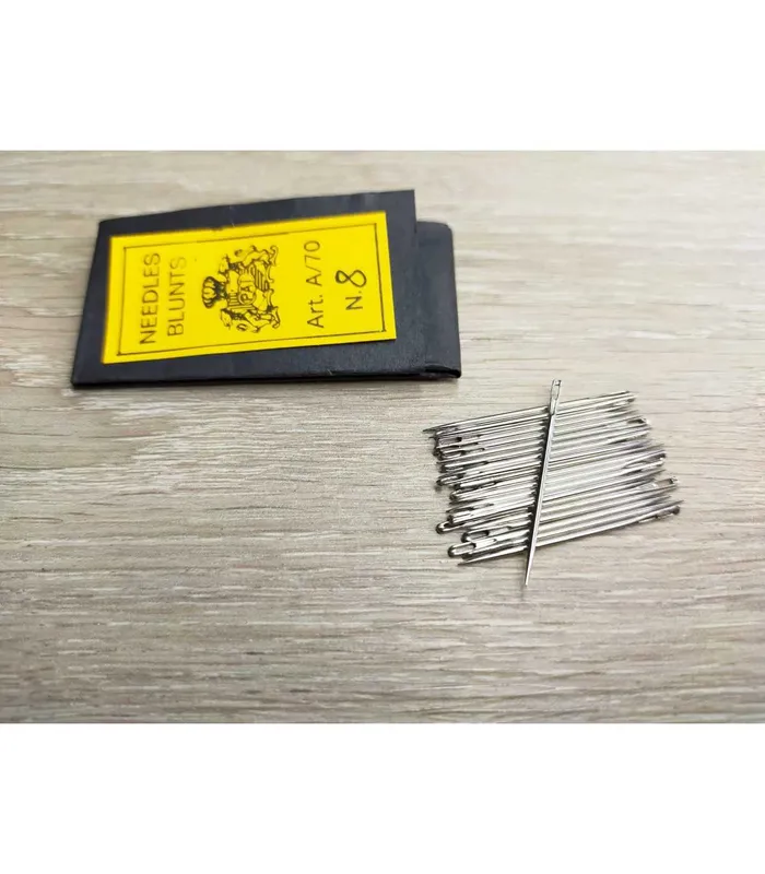 Envío Inmediato Agujas Desafiladas - 25 Piezas - 28 mm - Ø 0,8 mm