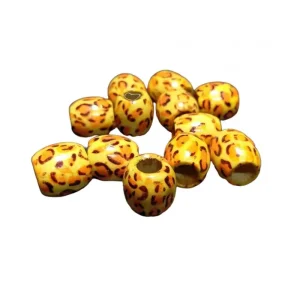 Abalorio de Madera - 16 x 15 mm - Bolsa de 144 Uds Auténtico