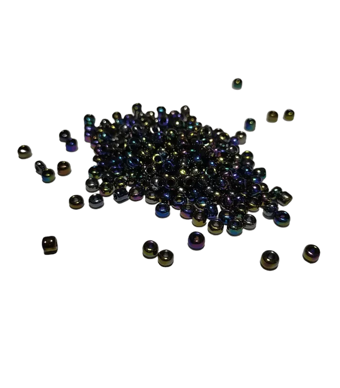 Auténtico Abalorio Rocalla 11/0 - Tornasol Brillante