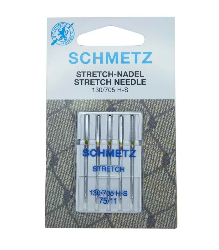 Agujas Schmetz Stretch Punta de Bola 130/705 H-S 75/11 Envío Inmediato