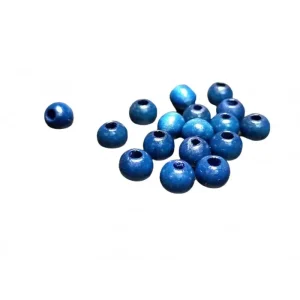 Súper Precio Abalorio de Madera - 8mm - Bolsa de 144 Uds - Col.15 Azulón