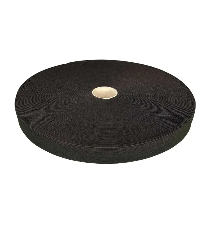 Compra Ahora Goma de Confección 35mm - Rollo 50m - Negro