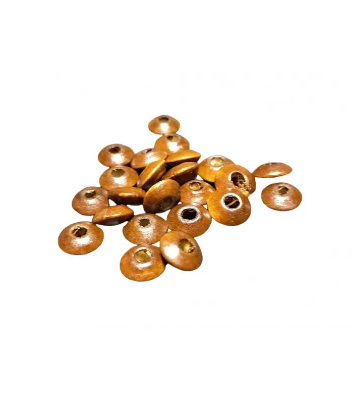 Precio De Oferta Abalorio de Madera - 10 x 5 mm - Bolsa de 144 Uds - Col.11 Marrón