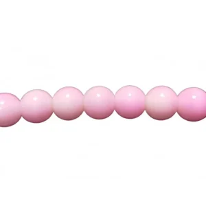 Abalorio de Cristal 8mm - Modelo I - Varios Colores - Rosa Garantía Incluida