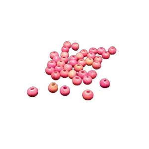 Abalorio de Madera - 6mm - Bolsa de 144 Uds - Col.3 Rosa Oferta Limitada