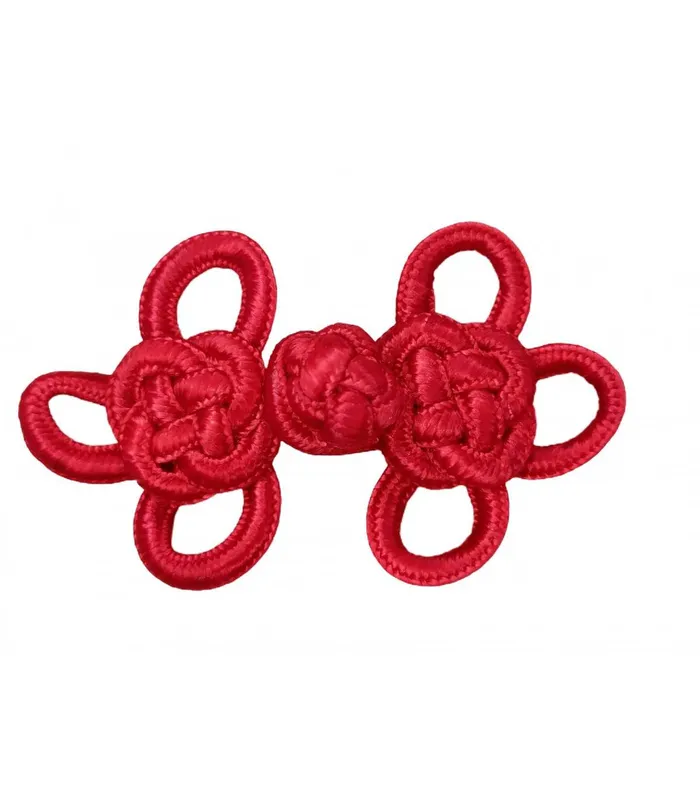 Alamar Rayón - Bolsa de 6 unidades - Varios Colores - 6,4 x 4 cm - Col.8 Rojo Liquidación