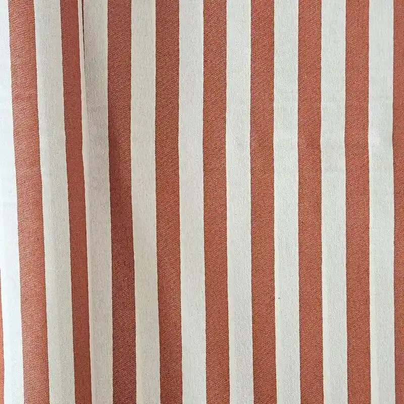 Tela de Lona Cruda Tejida Raya Media Teja (ancho 2,80M) Favorito De Clientes