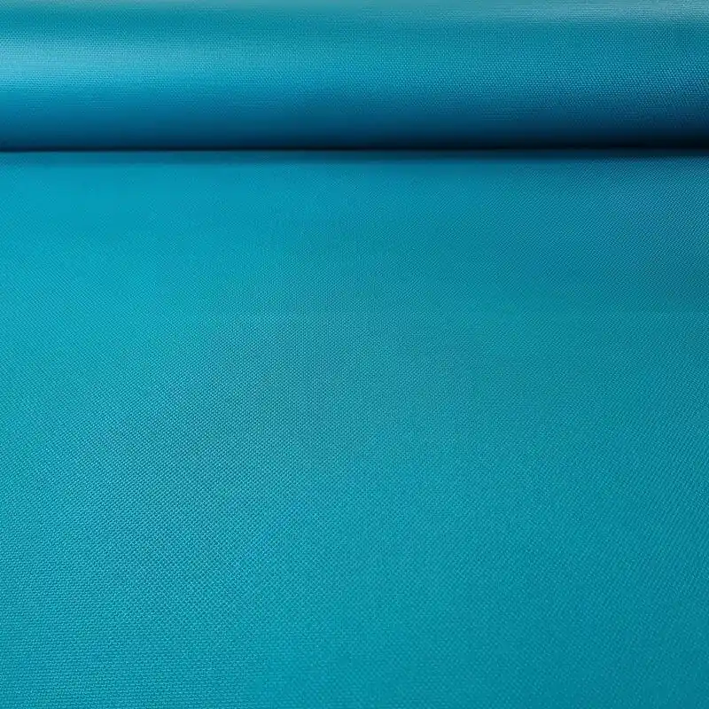 Última Versión Tela Agua Marina de Poliéster Impermeable para Exterior (ancho 1,40M)