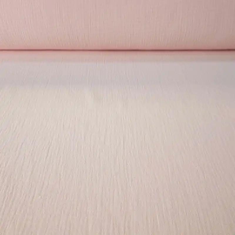 Oferta Tela de Doble Gasa Bambula Rosa Bebé (ancho 1,30M)