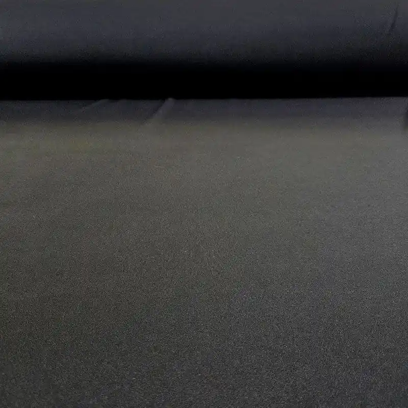 Tela de Lycra Mate Negra (ancho 1,60M) Hecho A Mano