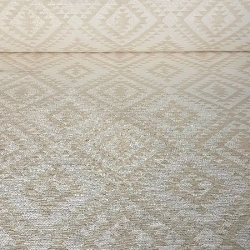 Tela de Gobelino Cruda Geométrica (ancho 2,80M) Precio Rebajado