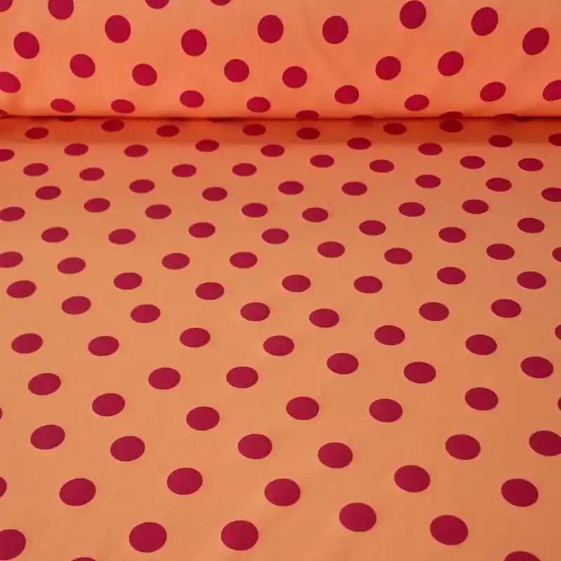 Rebajas Tela de Polytecno Bielástico Mandarina Lunar Loco 2cm Fucsia (ancho 1,50M)