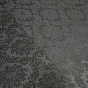 Edición Limitada Tela de Damasco Negra (ancho 2,80M)