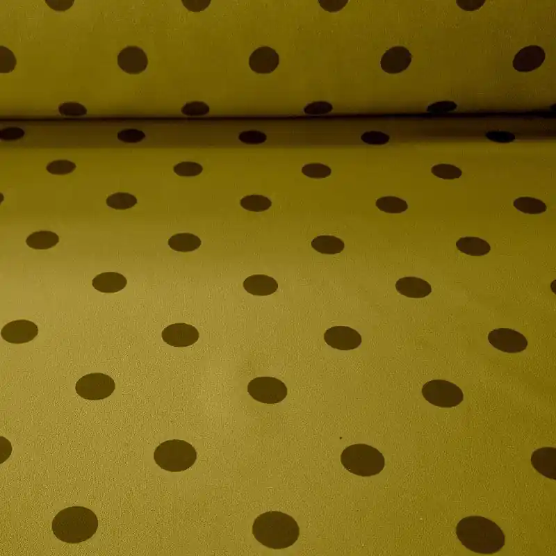 Auténtico Tela de Polytecno Bielástico Verde Aceite Lunar Monocolor 2cm (ancho 1,50M)