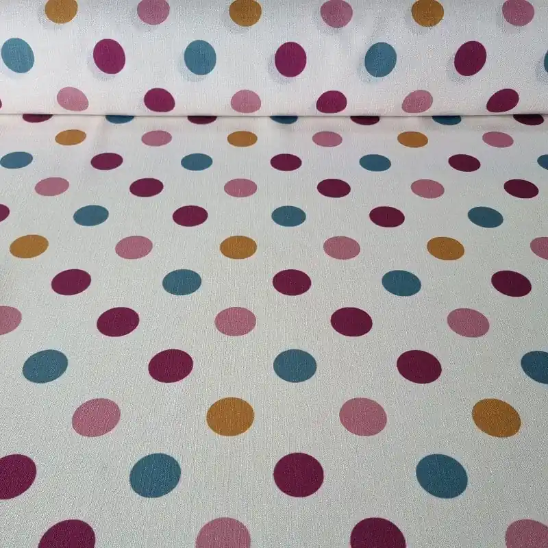 Tela Rústica Efecto Lino Beige Lunar 3cm Multicolor (ancho 1,50M) Ocasión Especial