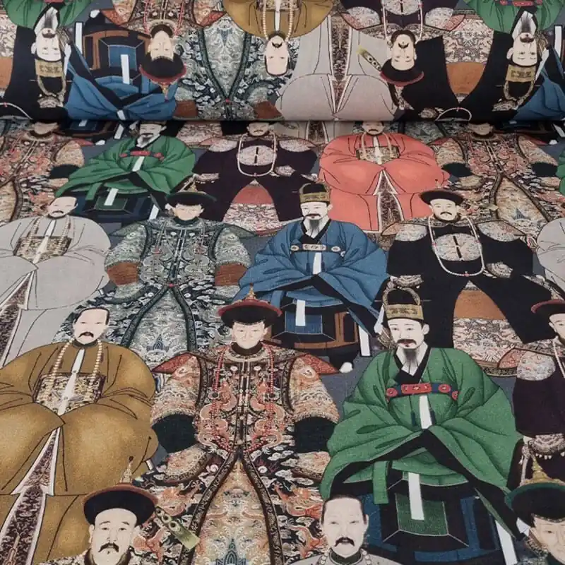 Garantía De Devolución De Dinero Tela Half Panamá 100% Algodón Emperador Chino (ancho 2,80M)