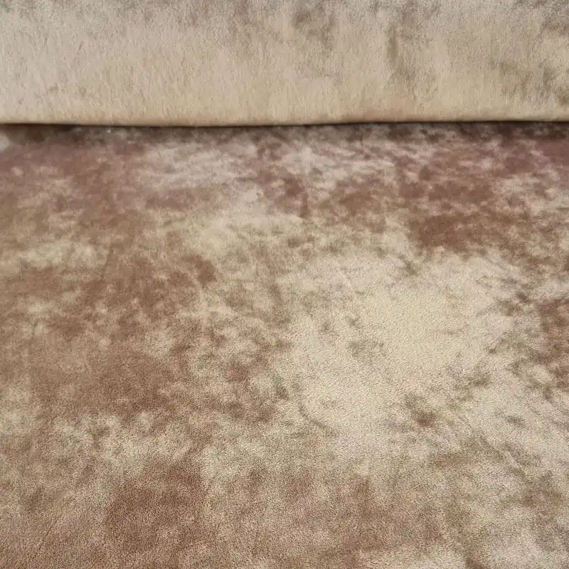 Ocasión Especial Tela de Terciopelo Mate Camel con Lycra (ancho 1,50M)