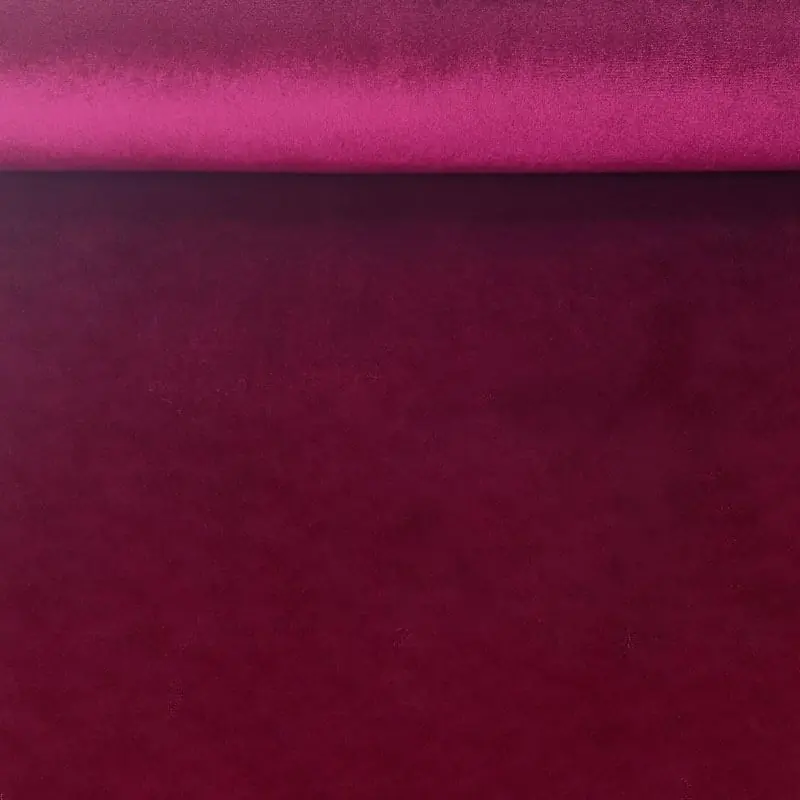 Solo Por Tiempo Limitado Tela de Terciopelo Burdeos con Lycra (ancho 1,50M)