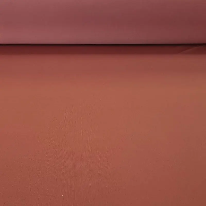 Hecho A Mano Tela de Punto de Seda Terracota (ancho 1,50M)