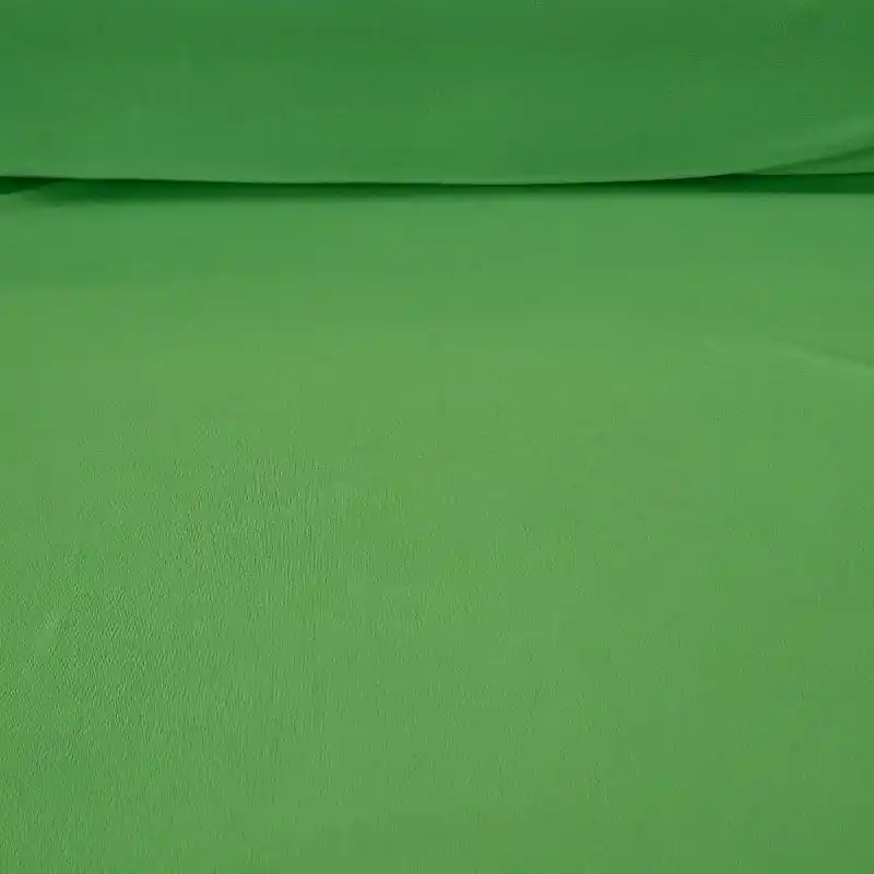 Tela de Punto de Seda Verde Manzana (ancho 1,50M) De Moda