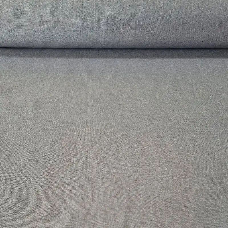 Mejor Precio Tela de Lino Natural Gris Claro (ancho 1,40M)
