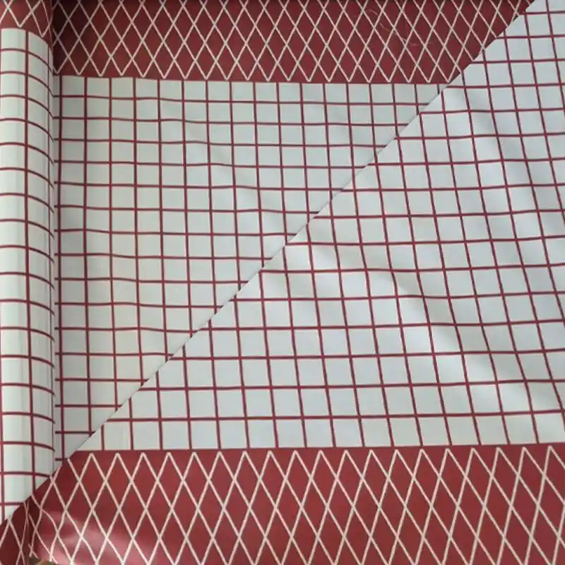 Tela de Mantelería Resinada Antimanchas Vichy Ventana (ancho 1,40M) Artesanal