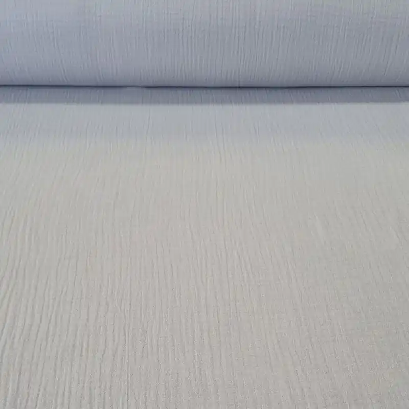 Profesional Tela de Doble Gasa Bambula Gris (ancho 1,30M)