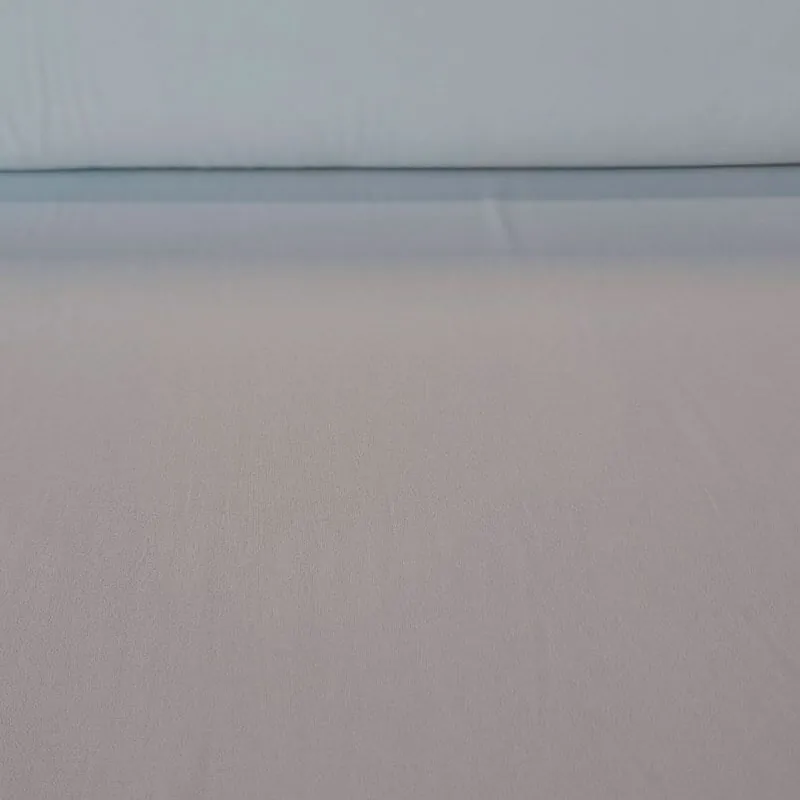 Auténtico Tela de Punto de Seda Plata 77 (ancho 1,50M)