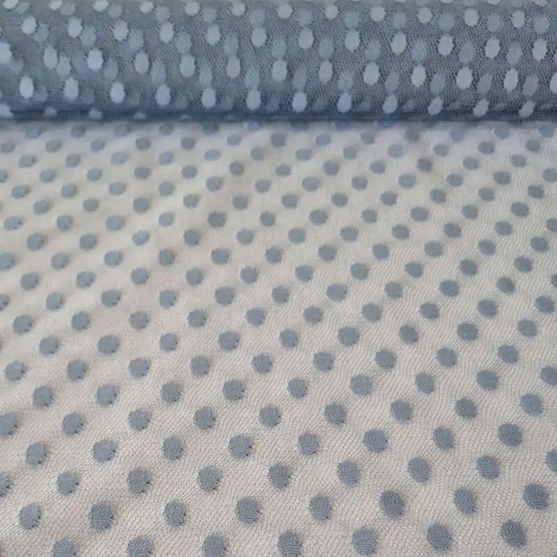 Rebajas Tela de Tul Plumeti Grande Índigo (ancho 1,45M)