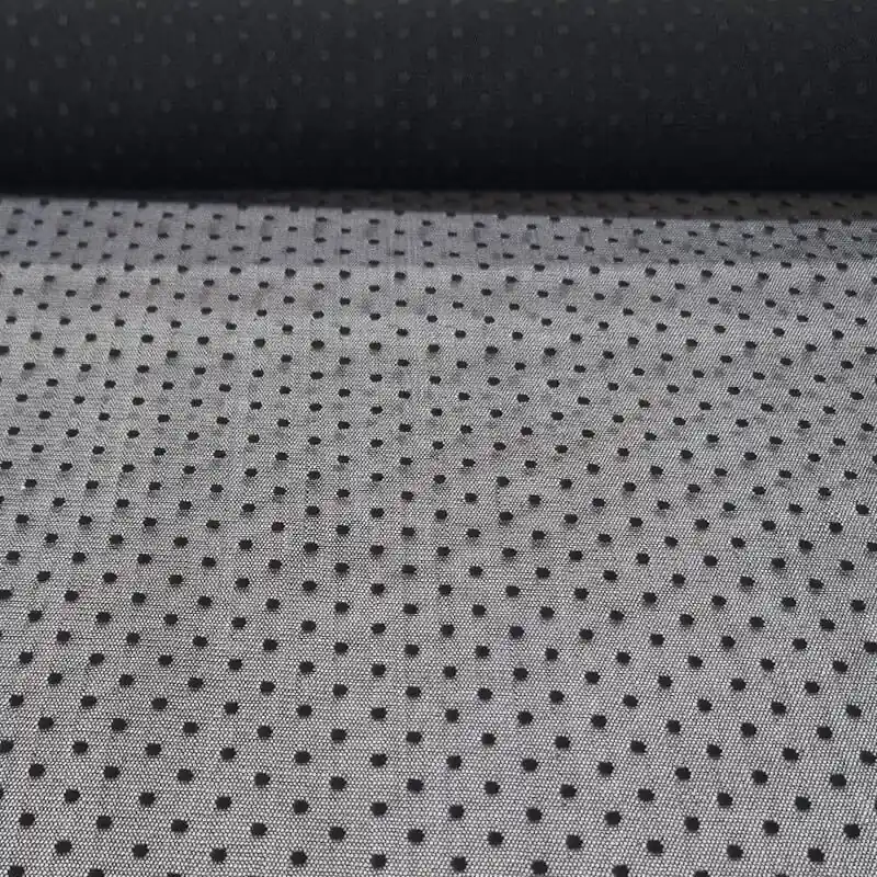 Rebajas Tela de Tul Plumeti Negra (ancho 1,33M)