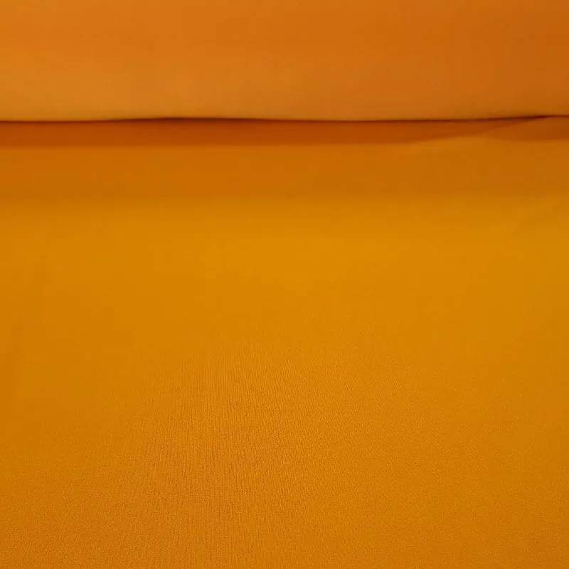 Oferta Flash Tela de Punto de Seda Ocre (ancho 1,50M)