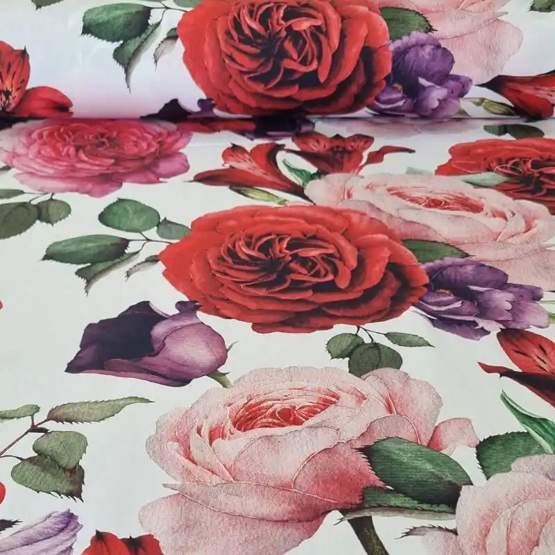 Tela de Popelín Algodón Cruda Cretona (ancho 1,50M) A Buen Precio