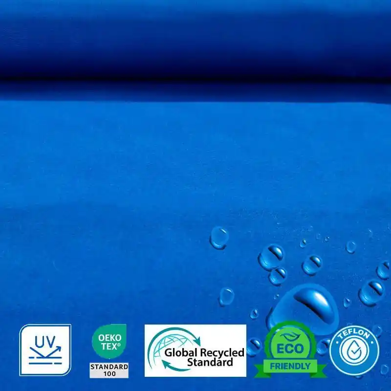 Compra Ahora Tela para Toldo liso azulina con Teflón (ancho 3,20M)