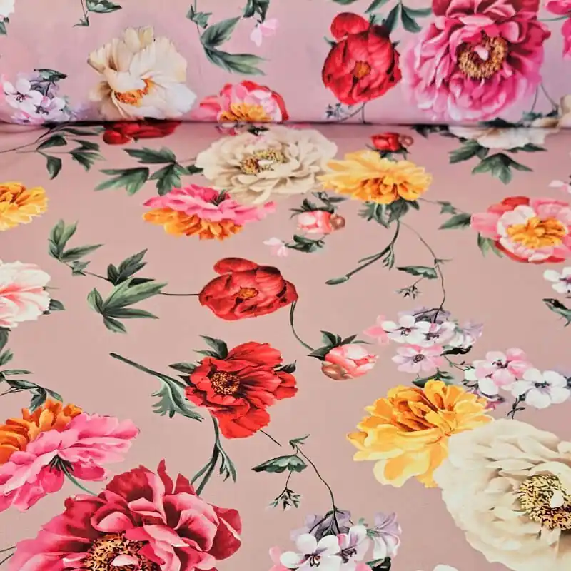 Tela de Crep Koshibo Maquillaje Cretonas (ancho 1,50M) Popular