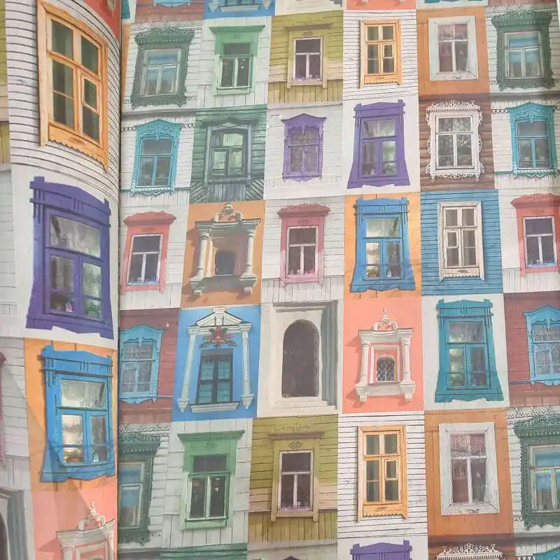 Entrega Rápida Tela de Loneta Ventanas Algodón (ancho 2,80M)