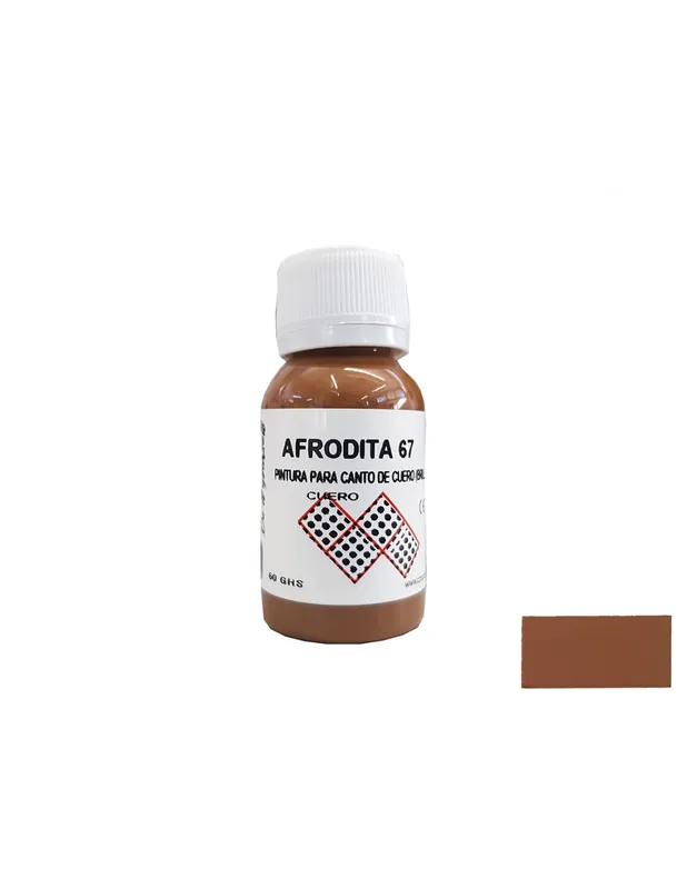 AFRODITA TINTA PARA CANTOS CON BRILLO C/ 067 CUERO - BOTE 60 GRAMOS Oferta De Temporada