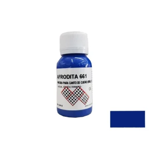 AFRODITA TINTA PARA CANTOS CON BRILLO C/ 661 AZUL ELECTRICO - BOTE 60 GRAMOS Última Oportunidad