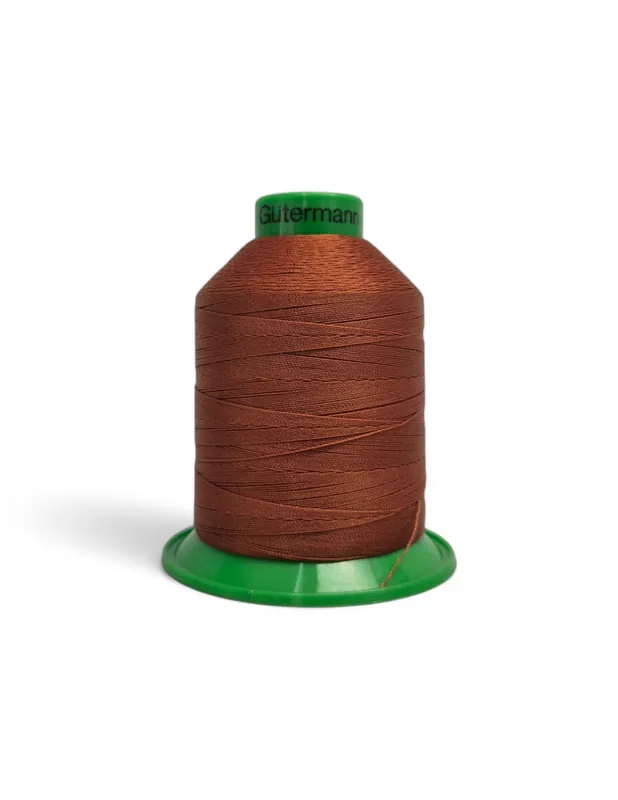 BOBINA DE HILO POLIAMIDA MARRÓN CAOBA ZWILON 40/3 1200 MTS. C/0448 Ordena Ya