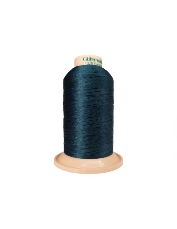 Ordena Ya BOBINA HILO AZUL TURQUESA OSCURO TERA 60 600 MTS. C/0764