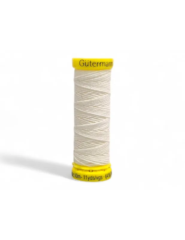 Ocasión Especial BOBINA HILO BLANCO ELÁSTICO-15 10MTS. C/5019