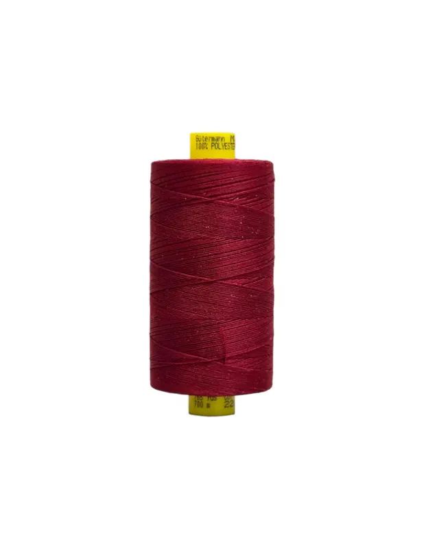 Garantía Incluida BOBINA HILO ROJO BURDEOS MARA 70/3 700 MTS. C/ 0226