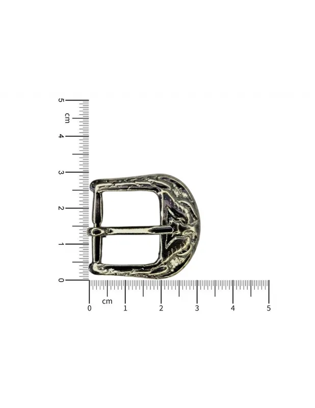 BOLSA DE 10 HEBILLAS W002-20 PLATA VIEJA Novedad