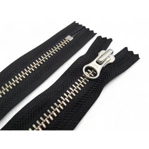 Tendencia CREMALLERA METÁLICA NEGRA 580 YKK 40 CM - MAYA 8 ALUMINIO