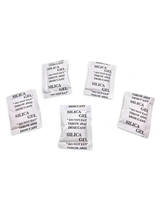 Económico PAQUETE DE 2500 UNIDADES DE SILICA GEL EMBALAJE 1GR.