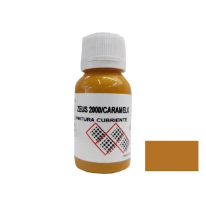 PINTURA PARA CUERO ZEUS 2000 CARAMELO - BOTE 60 GRAMOS No Te Lo Pierdas
