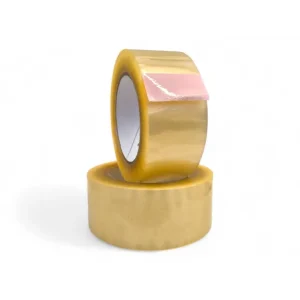 ROLLO DE PRECINTO 126 X 50MM ACRILICO TRANSPARENTE De Moda