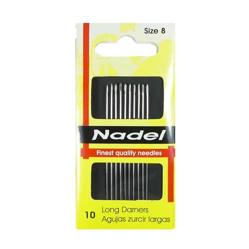 Agujas para zurzir largas nº8 - Aguja coser/zurcir/etc Novedad